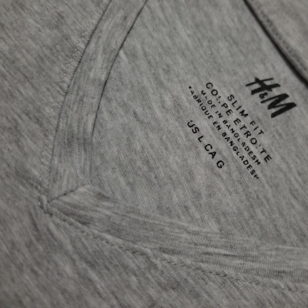 SOLD-4 H&M Mens Short Sleeve Shirts-L - Picture 4 of 6